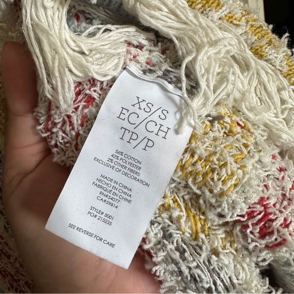 CAbi Siesta Poncho Sz XS SM Fringe - Picture 11 of 13